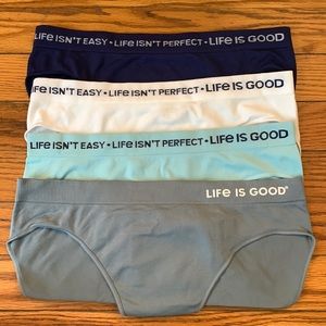 Life IS Good Seamless Panties/ Underwear Size M